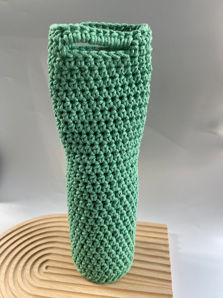 Wine Bottle Carrier Crochet