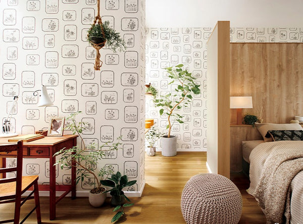 Natural Stone Wash Wallpaper for Kids Room | Nursery Room | Living Room | Family Room