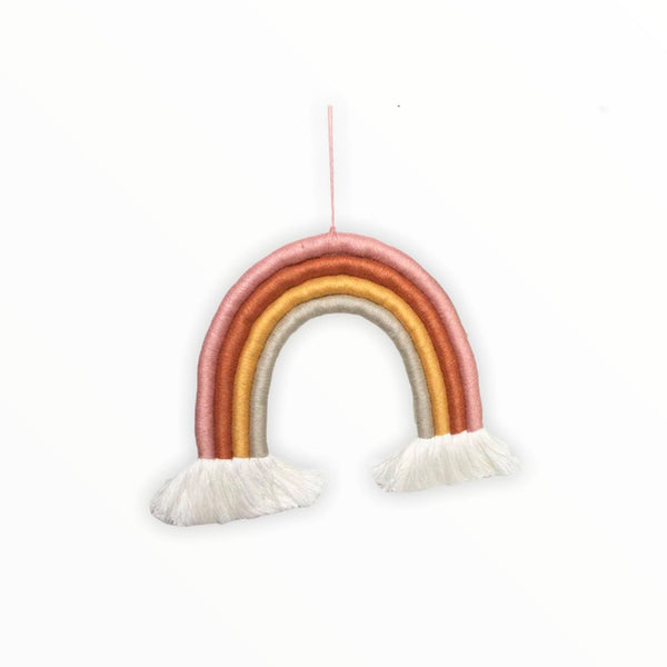 Rainbow macrame - Earth - Stitches and Tweed 