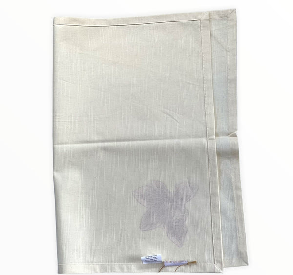 Orchid Kitchen Tea Towel - Stitches and Tweed 