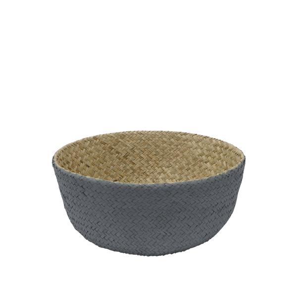 Grico Seagrass Basket - Grey - Stitches and Tweed 