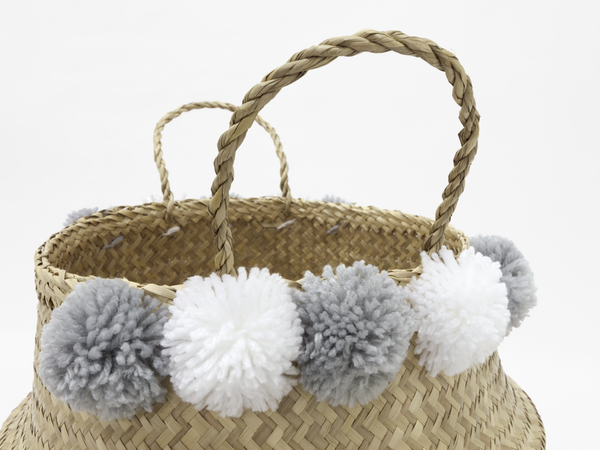 Peare Seagrass Basket - Stitches and Tweed 