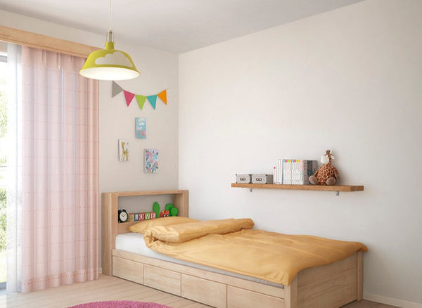 Cream Beige Texture Wallpaper for Kids Room | Nursery Room | Living Room