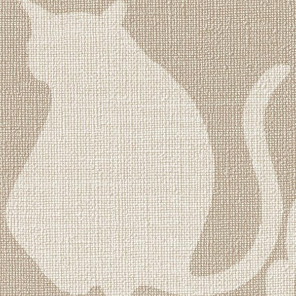 Cat Silhouette Design Texture Wallpaper for Kids Room | Nursery Room