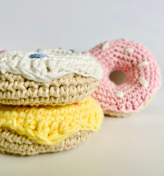 Donut Soft Crochet Toy